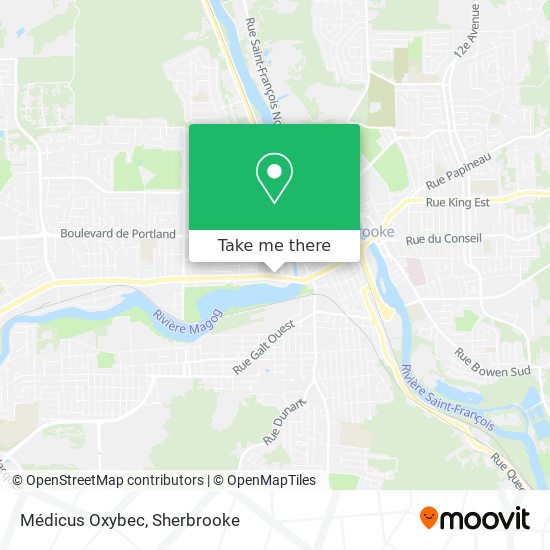 Médicus Oxybec map