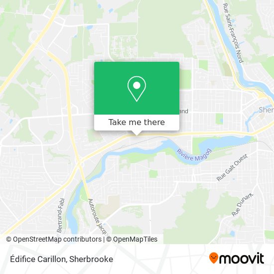 Édifice Carillon map