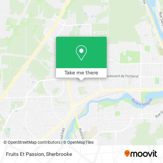 Fruits Et Passion map