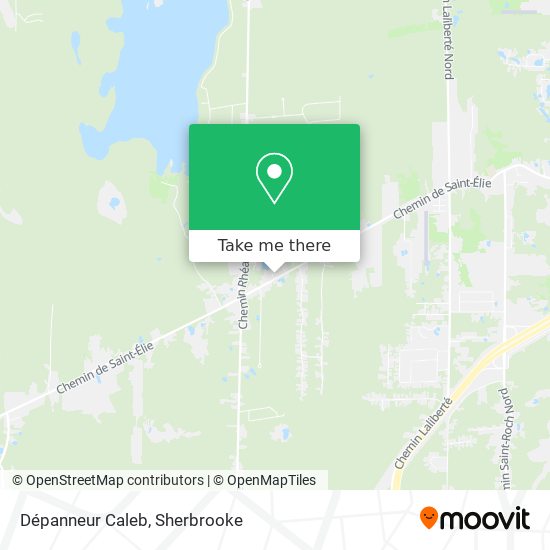 Dépanneur Caleb map