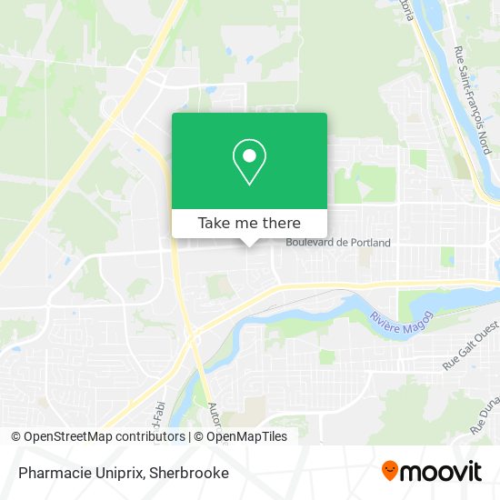 Pharmacie Uniprix map