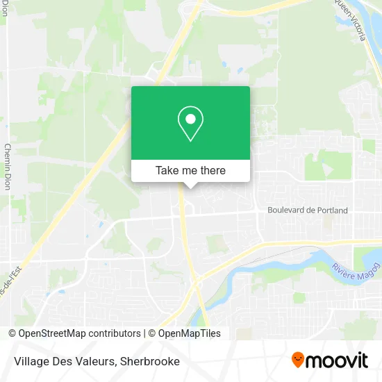 Village Des Valeurs map