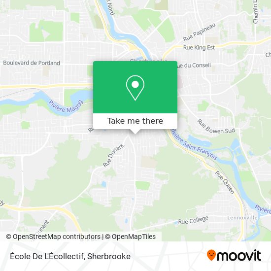 École De L'Écollectif map