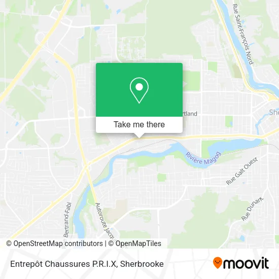 Entrepôt Chaussures P.R.I.X map