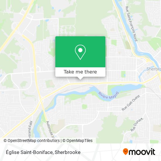Église Saint-Boniface map