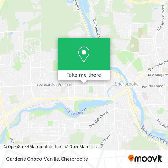 Garderie Choco-Vanille map