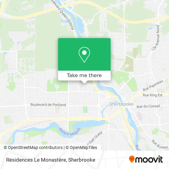 Résidences Le Monastère map