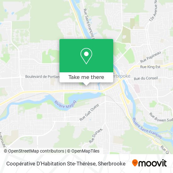 Coopérative D'Habitation Ste-Thérèse map