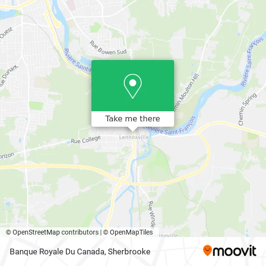 Banque Royale Du Canada map