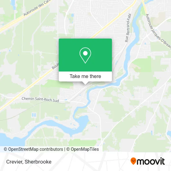 Crevier map