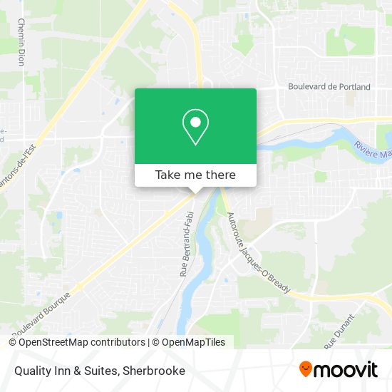 Quality Inn & Suites map