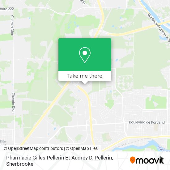 Pharmacie Gilles Pellerin Et Audrey D. Pellerin map