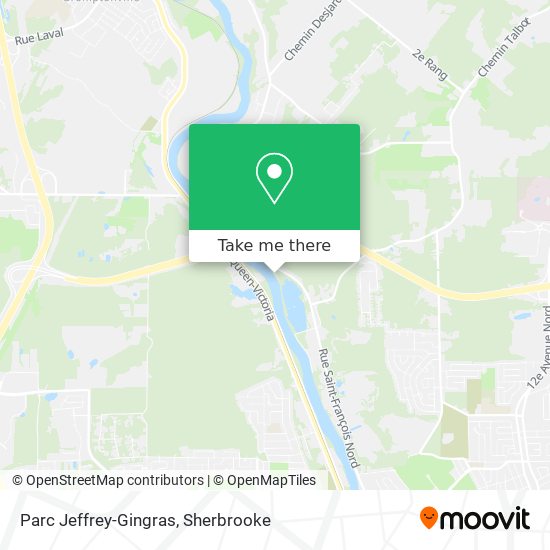 Parc Jeffrey-Gingras map