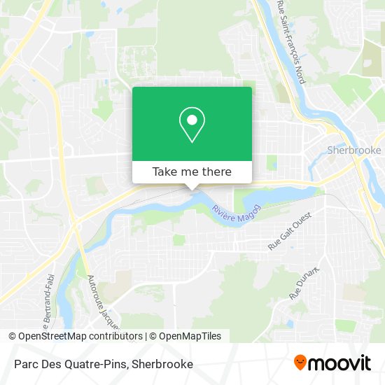 Parc Des Quatre-Pins map