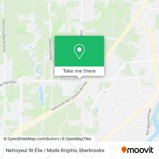 Nettoyeur St-Élie / Mode Brigitte map