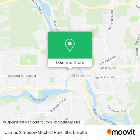 James Simpson-Mitchell Park map