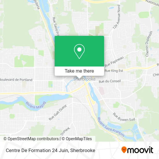 Centre De Formation 24 Juin map