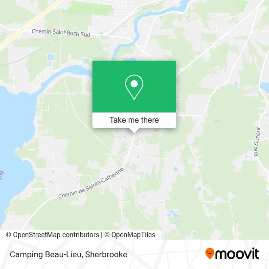 Camping Beau-Lieu map