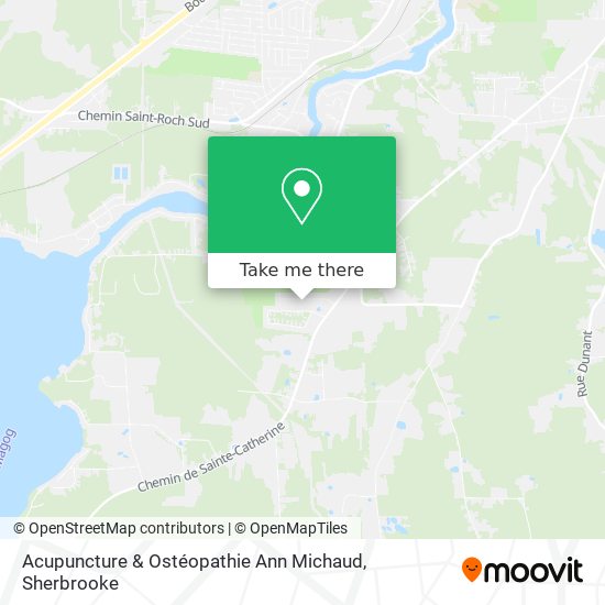 Acupuncture & Ostéopathie Ann Michaud map
