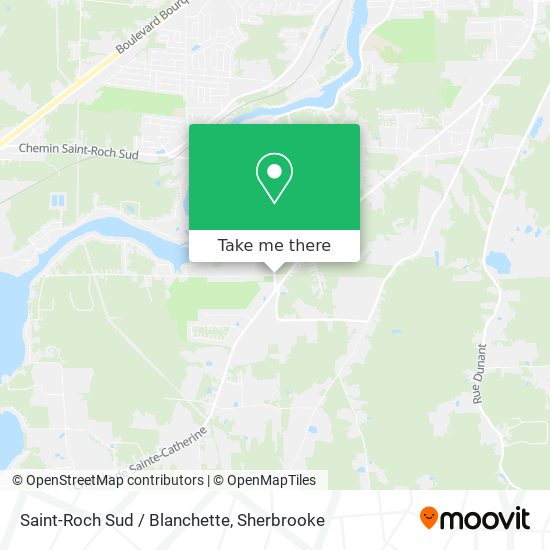 Saint-Roch Sud / Blanchette map