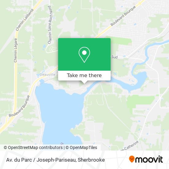 Av. du Parc / Joseph-Pariseau map
