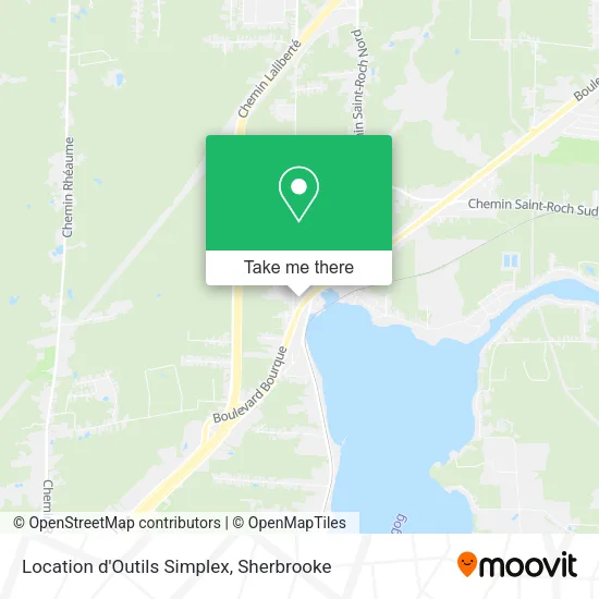 Location d'Outils Simplex map