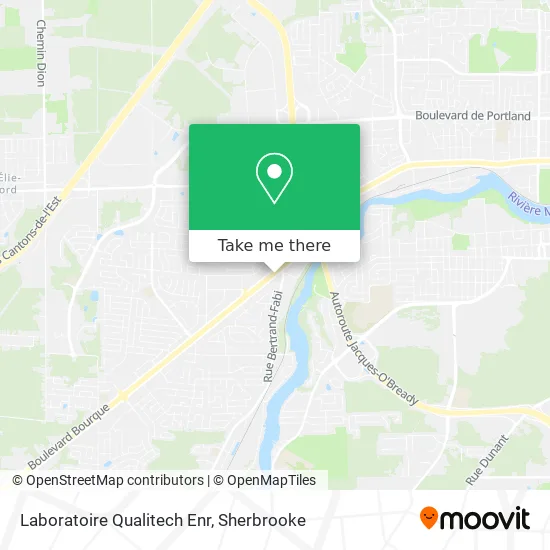 Laboratoire Qualitech Enr map