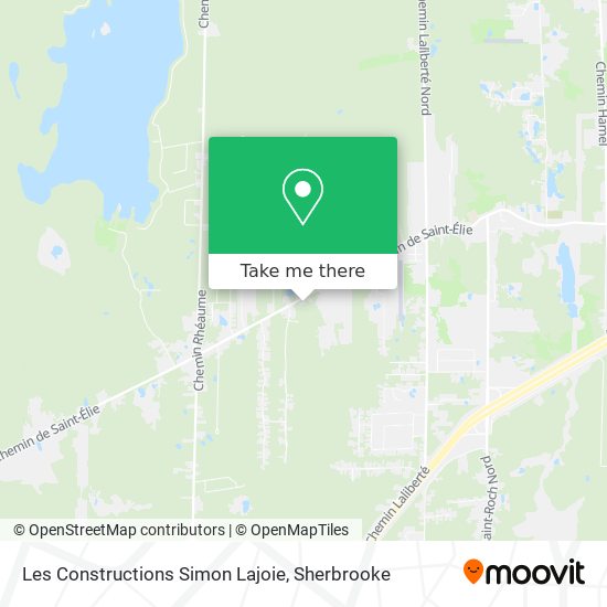 Les Constructions Simon Lajoie map