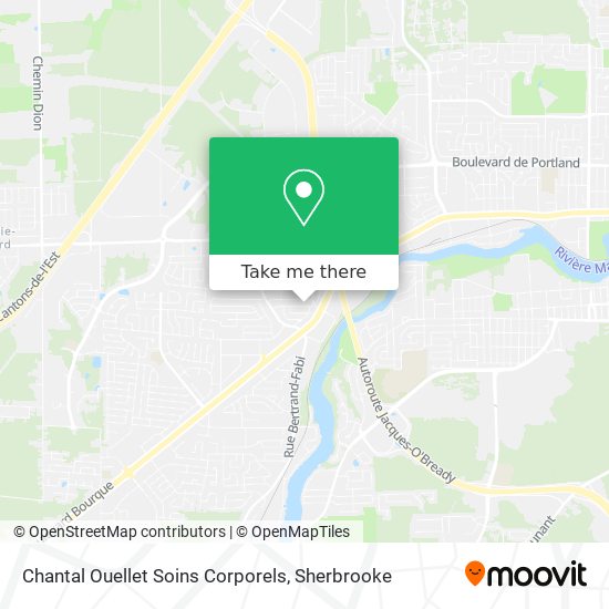 Chantal Ouellet Soins Corporels map