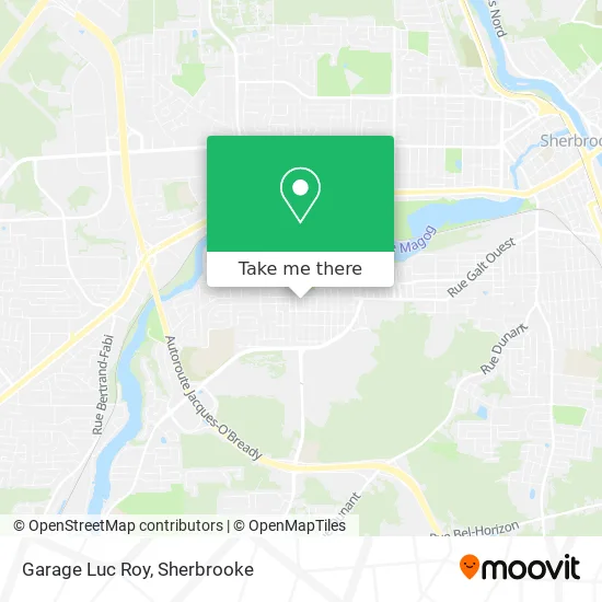 Garage Luc Roy map