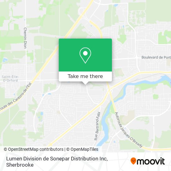 Lumen Division de Sonepar Distribution Inc map