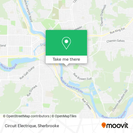 Circuit Electrique map