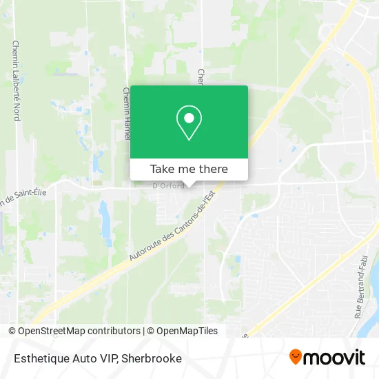 Esthetique Auto VIP map