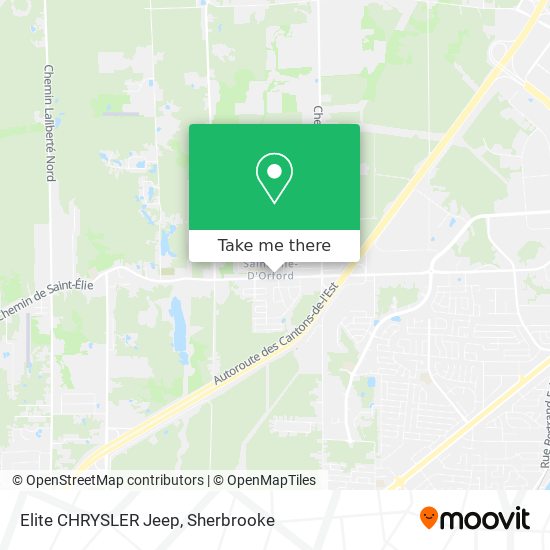 Elite CHRYSLER Jeep map