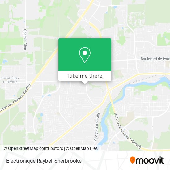 Electronique Raybel map