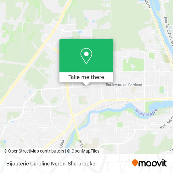 Bijouterie Caroline Neron map
