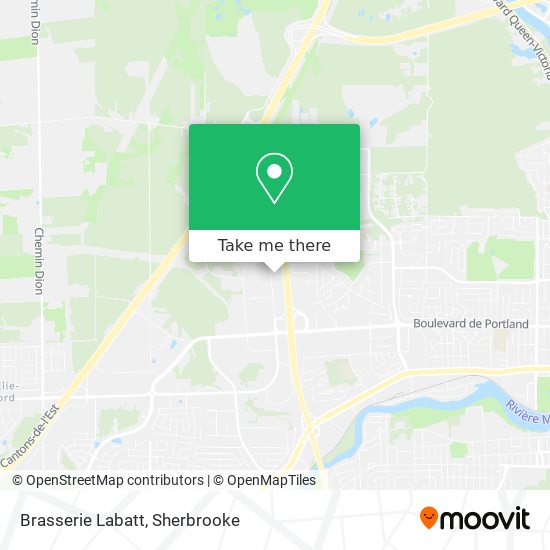 Brasserie Labatt map