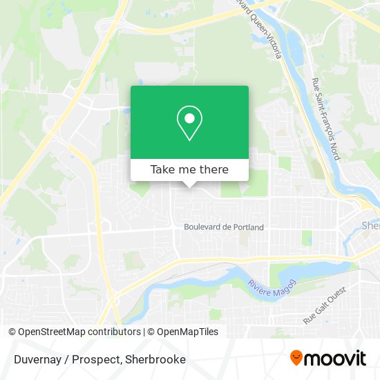 Duvernay / Prospect map
