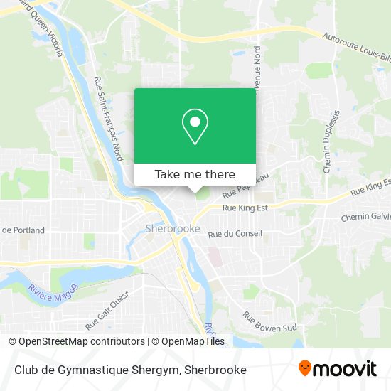 Club de Gymnastique Shergym map