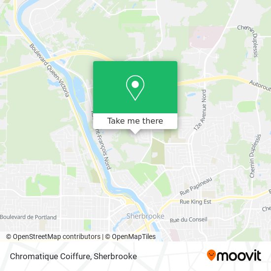Chromatique Coiffure map