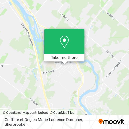Coiffure et Ongles Marie-Laurence Durocher map