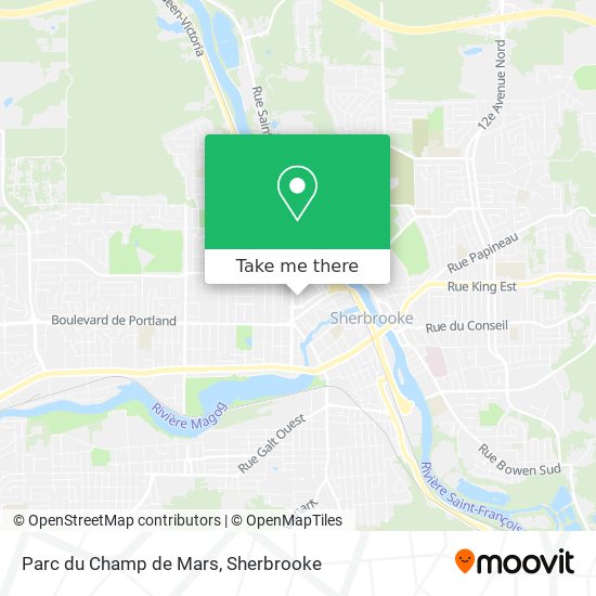 Parc du Champ de Mars map