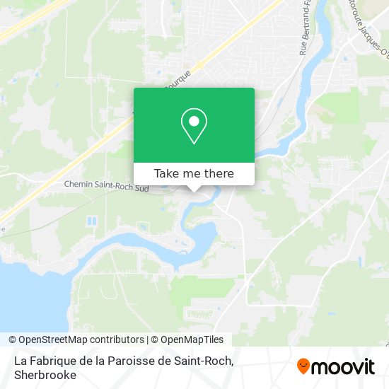 La Fabrique de la Paroisse de Saint-Roch map