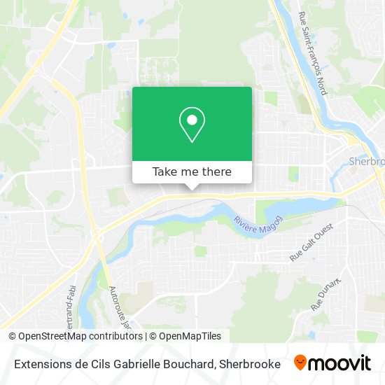 Extensions de Cils Gabrielle Bouchard map