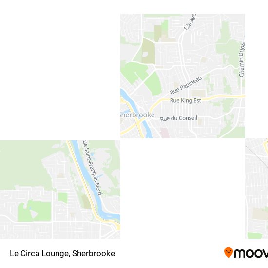 Le Circa Lounge map