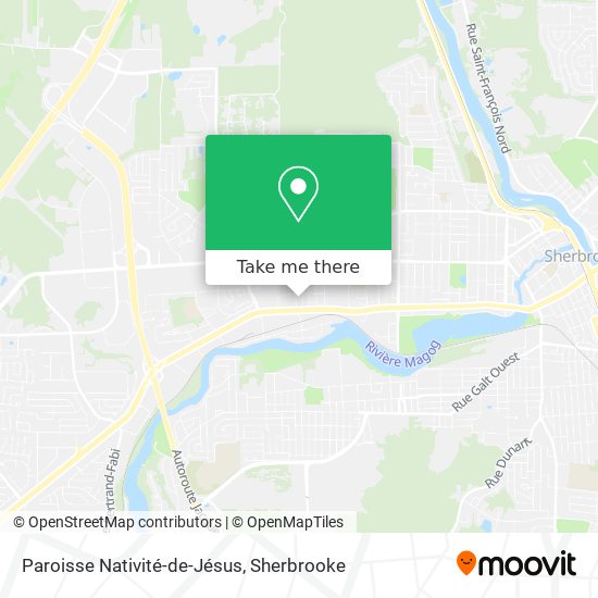 Paroisse Nativité-de-Jésus map