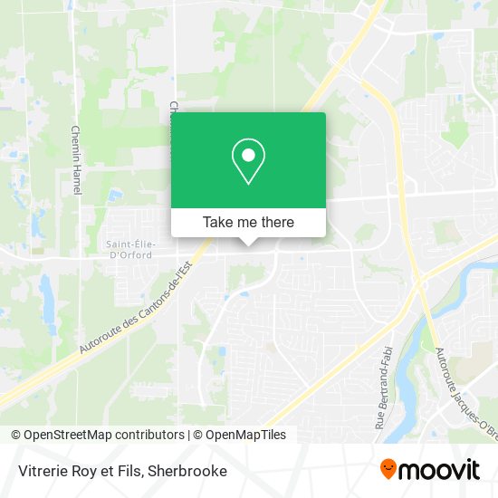 Vitrerie Roy et Fils map