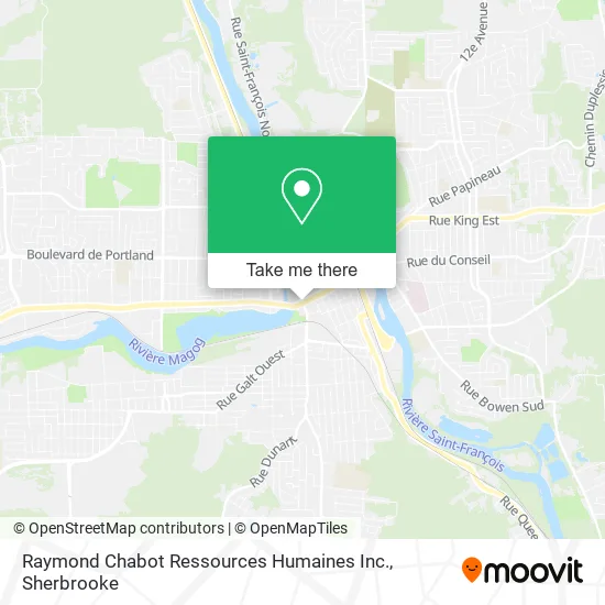 Raymond Chabot Ressources Humaines Inc. map