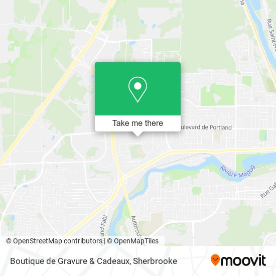 Boutique de Gravure & Cadeaux map