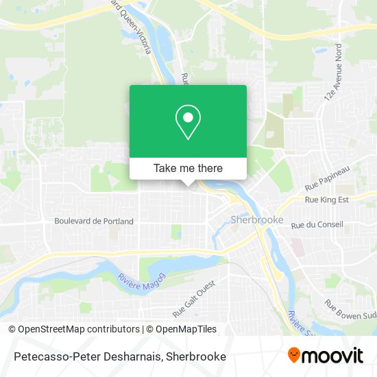 Petecasso-Peter Desharnais map